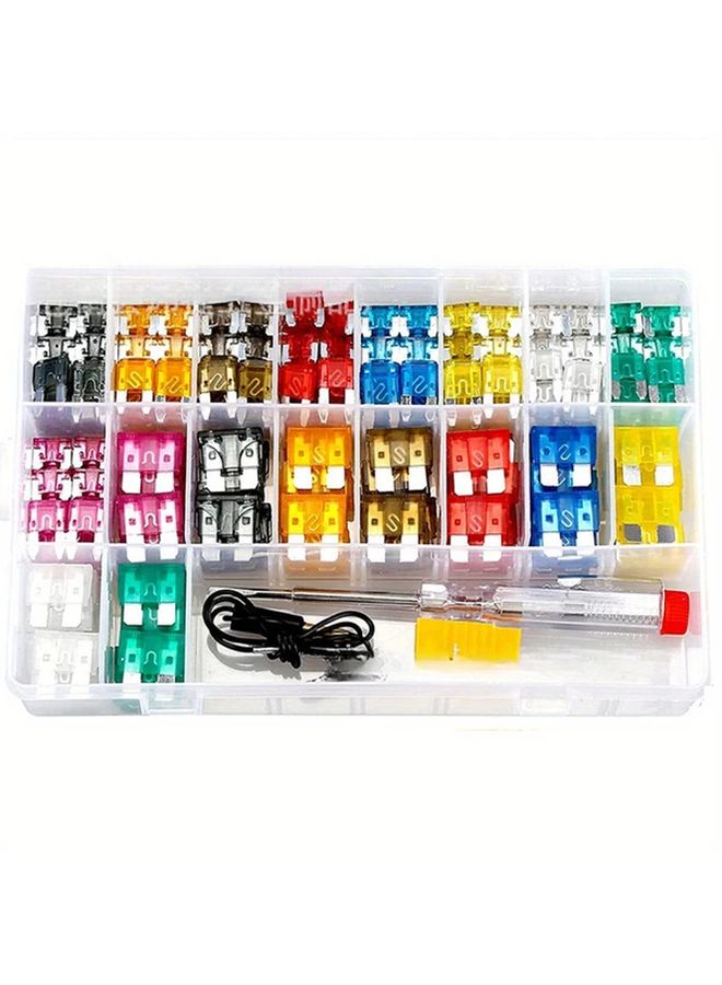 320pcs Blade Auto Fuse Mini Chip Safety Film And Pen Set - Image 1